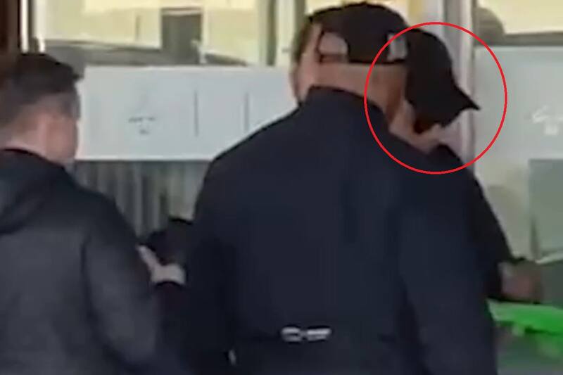 es captado en Aeropuerto de Barcelona.