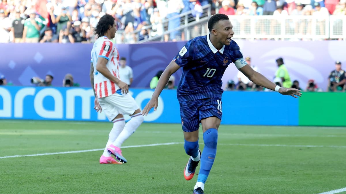 Con gol de Mbappé: Francia pasa con lo justo a cuartos y pone fin al sueño de Paraguay en el Mundial 2026
