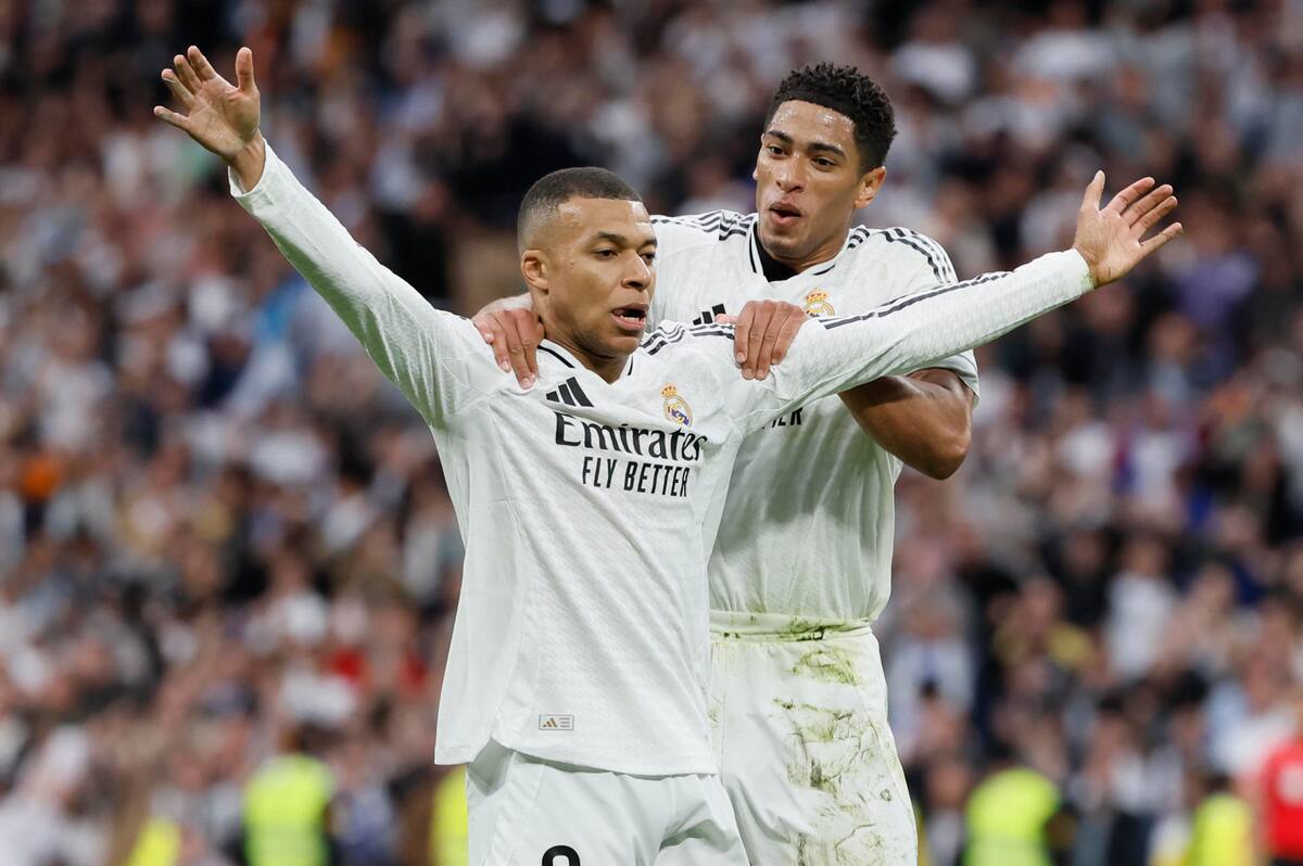 El delantero en el Real Madrid. Foto: EFE.