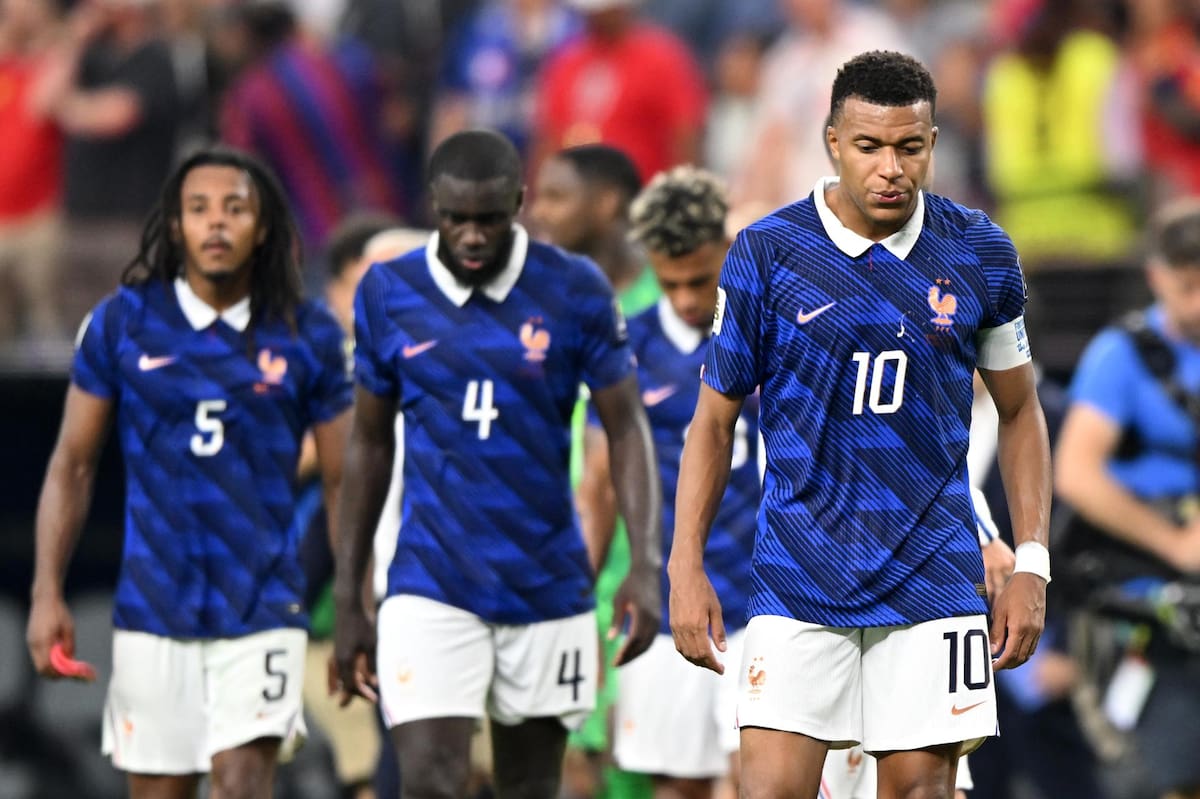 En la derrota de Francia en el Mundial 2026. Foto: EFE.