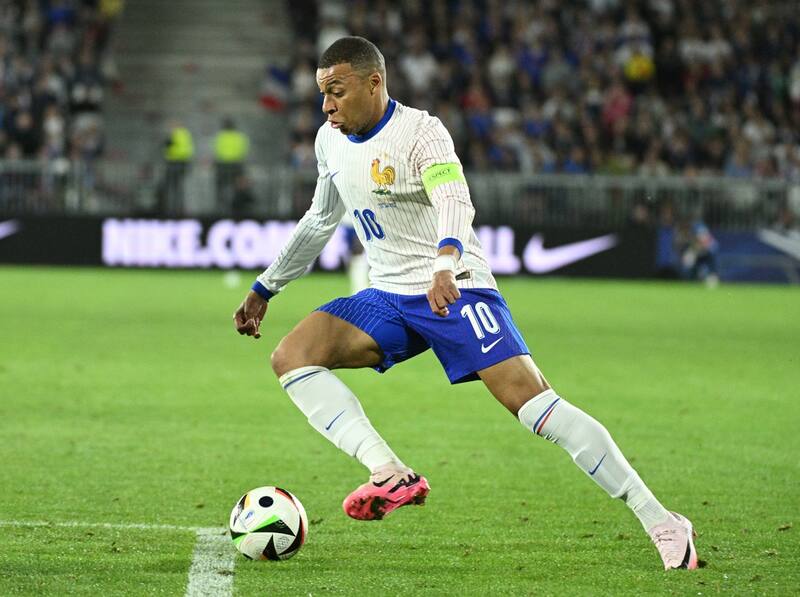 Mbappé no obtuvo el permiso por parte del Real Madrid para participar en Paris 2024. Foto: EFE.