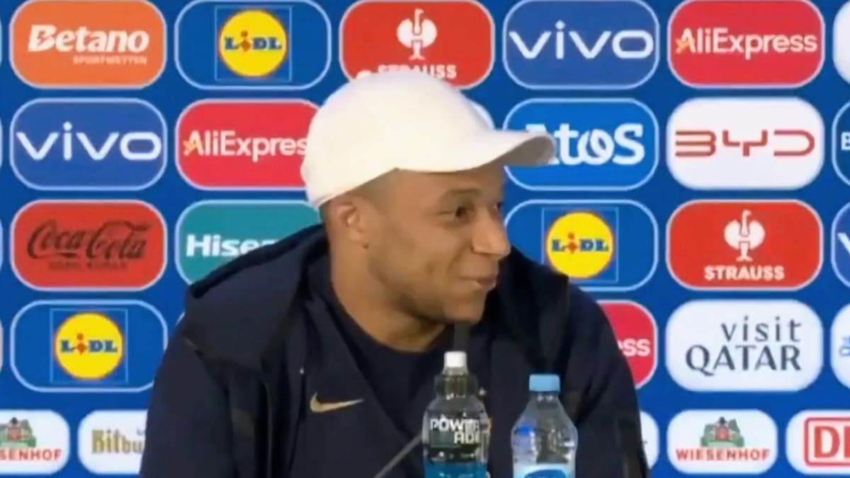VIDEO | Kylian Mbappé sorprende con sutil comentario contra la extrema derecha en plena conferencia de prensa