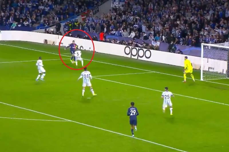 abrió la cuenta a favor de PSG en Champions League.