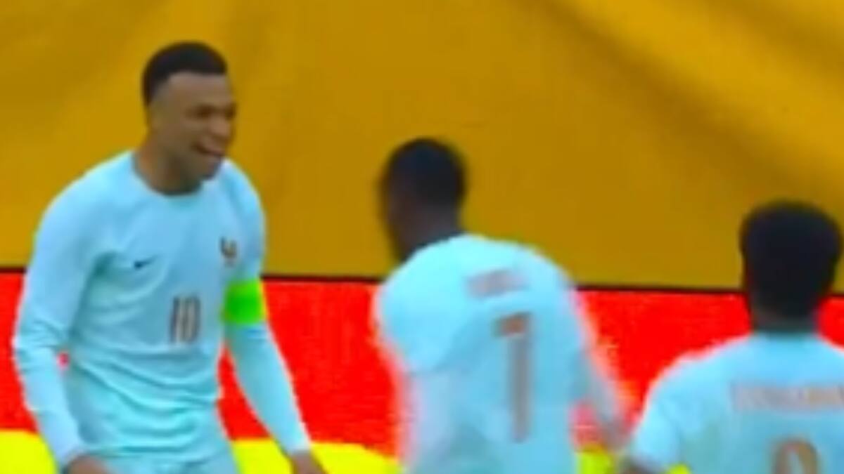 VIDEO | ¡Tremendo! El golazo de Kylian Mbappé en el amistoso de Francia ante Brasil
