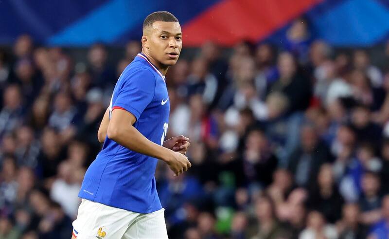 Kylian Mbappé, figura de Francia en la Eurocopa. EFE