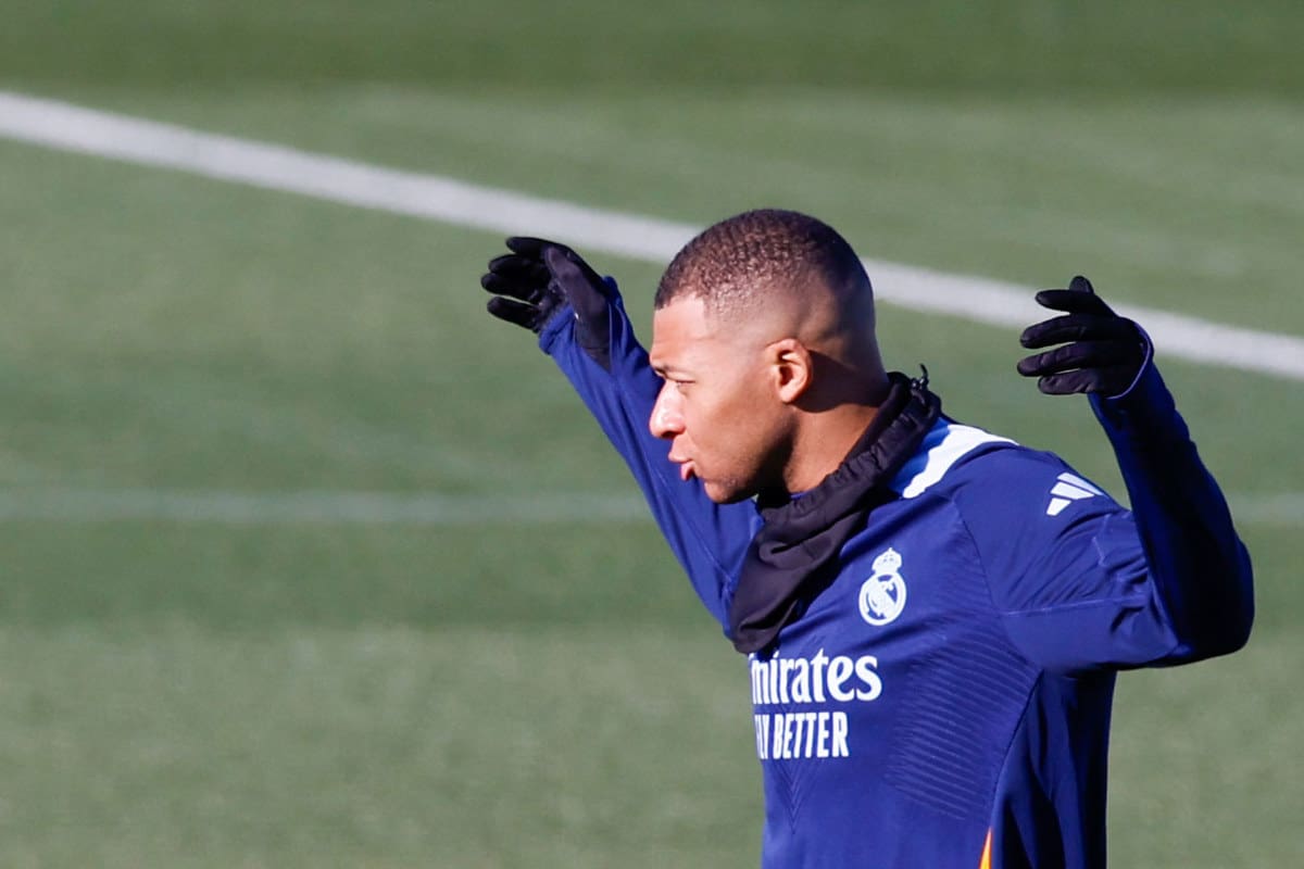Kylian Mbappé, jugador del Real Madrid. EFE