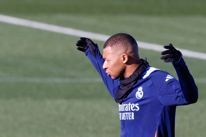 Kylian Mbappé, jugador del Real Madrid. EFE