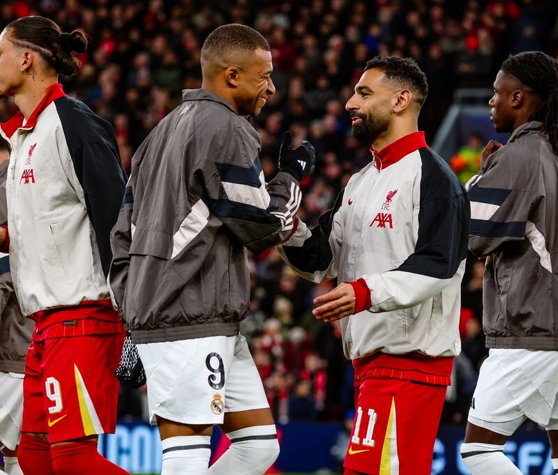 , las figuras de Real Madrid y Liverpool. Foto: Liverpool