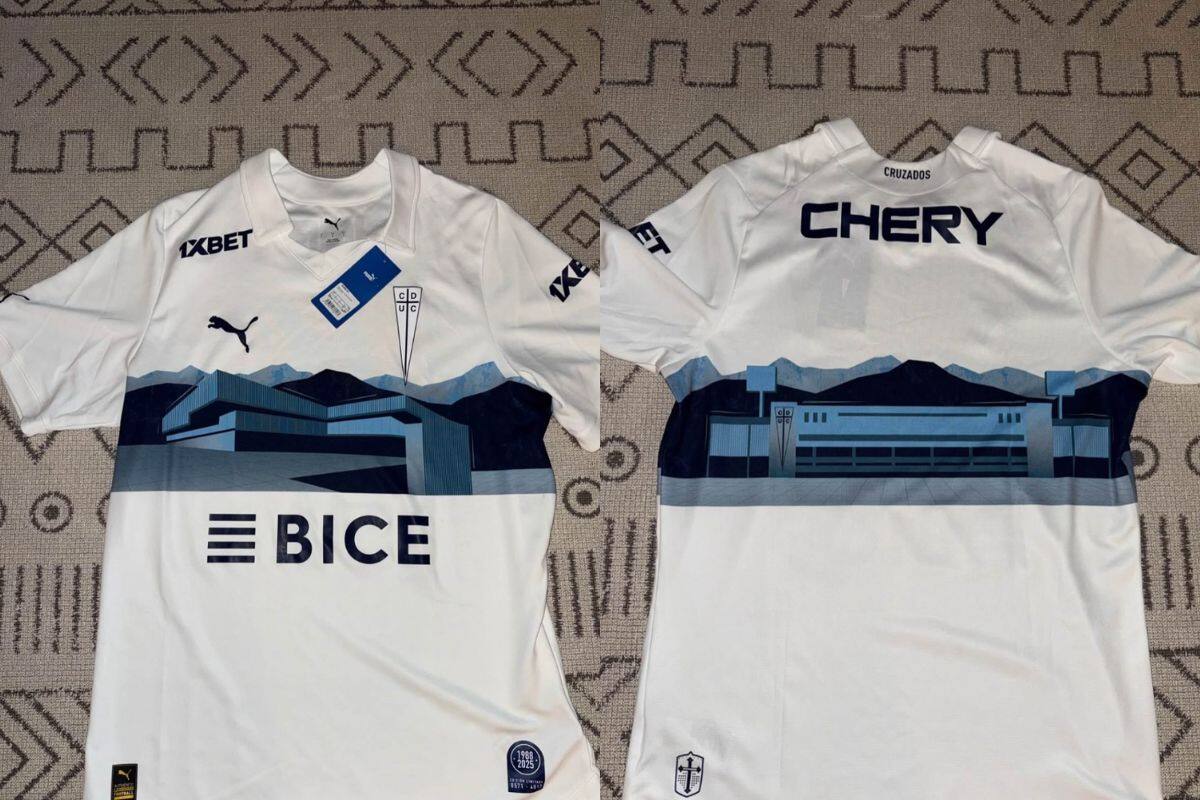 posible nueva camiseta de la UC. Créditos: Instagram @vlog.cruzado.