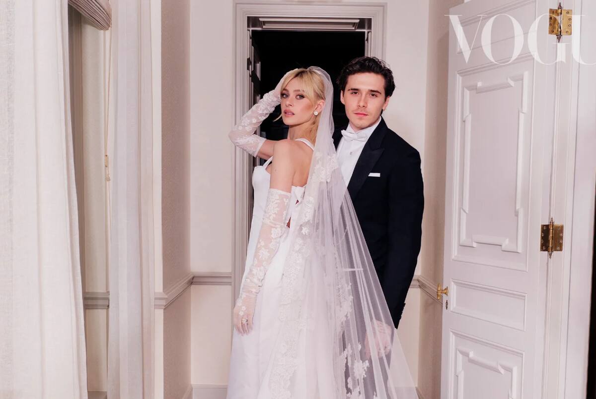 La boda de Nicola y Brooklyn Beckham se enfrenta a una nueva polémica a casi un año de celebrarse - Créditos: Instagram