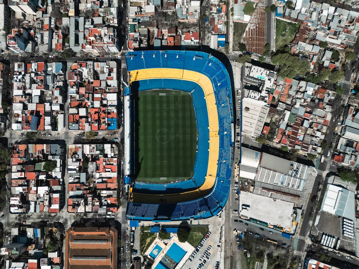 La casa de Boca Juniors. Foto: EFE