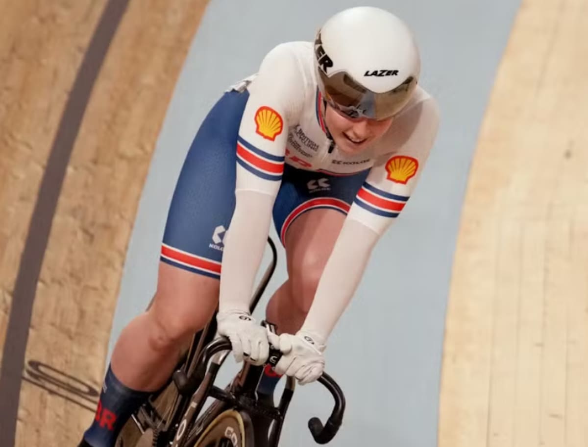 Emma Finucane barrió este año con las pruebas de velocidad individual y por equipo, tanto a nivel olímpico como en el campeonato mundial.