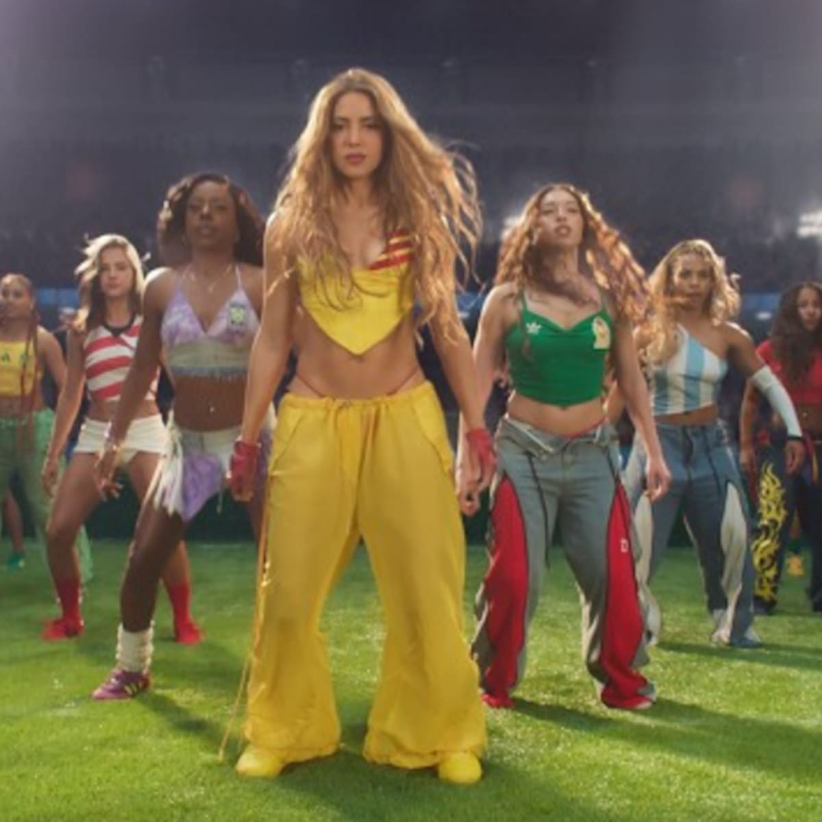 Con Messi, Mbappé y Haaland: Shakira presentó el video de “Dai Dai”, la canción oficial del Mundial 2026