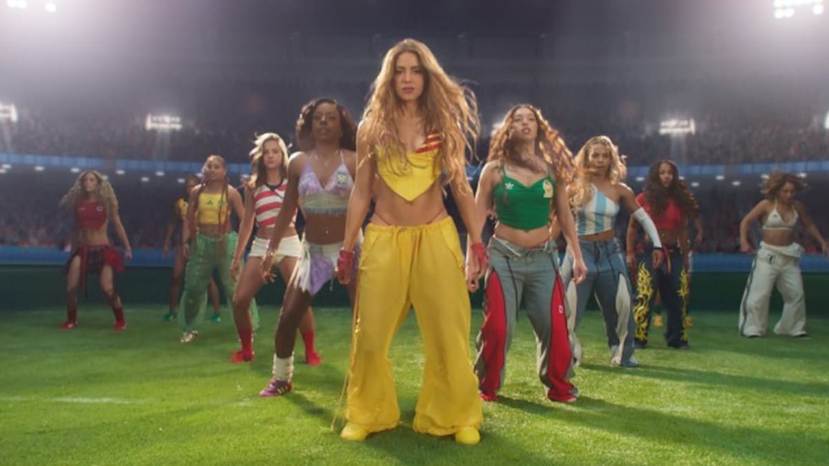 Con Messi, Mbappé y Haaland: Shakira presentó el video de “Dai Dai”, la canción oficial del Mundial 2026