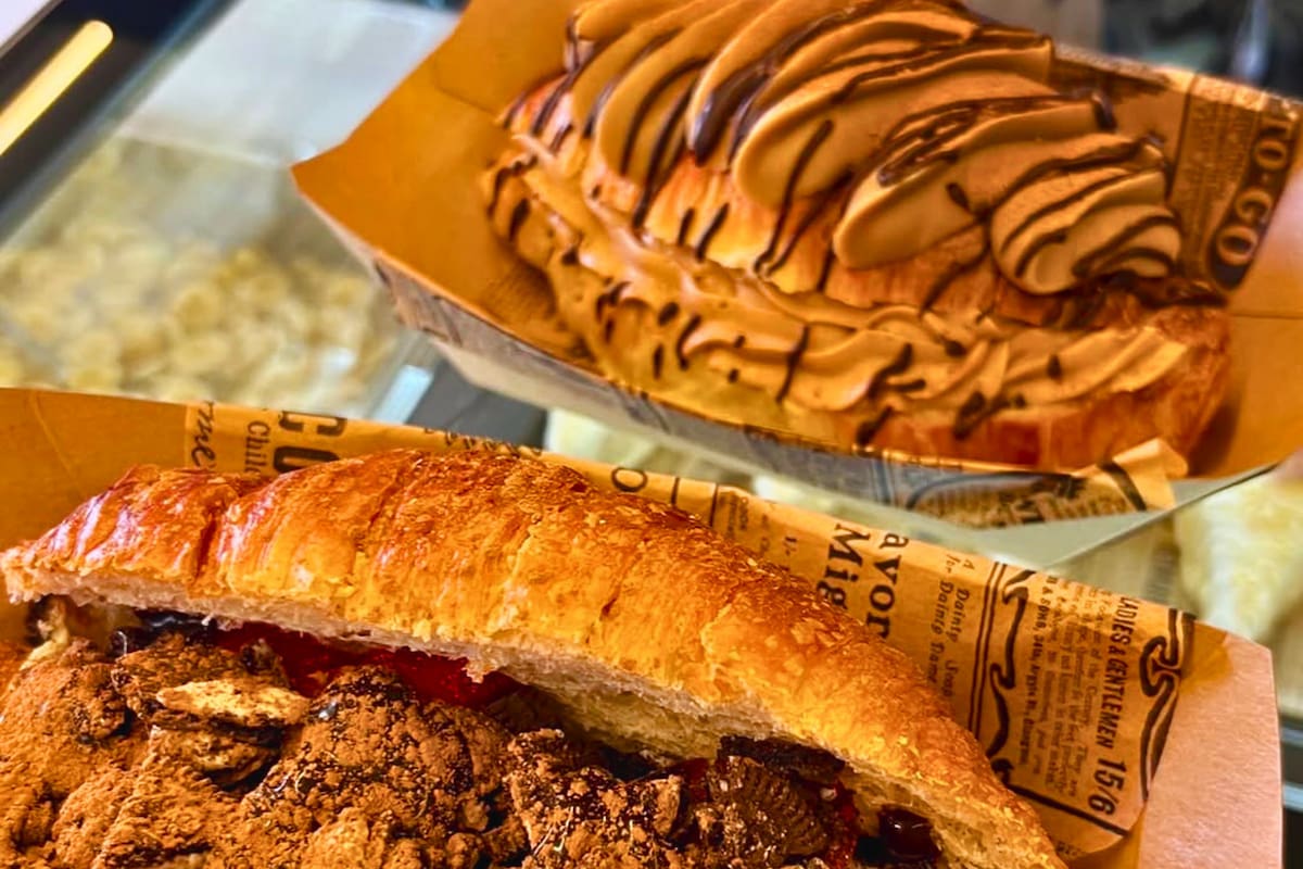 Se ubica en uno de los locales de la Galería Italia en Concepción. Foto: La Croissantería en Instagram.