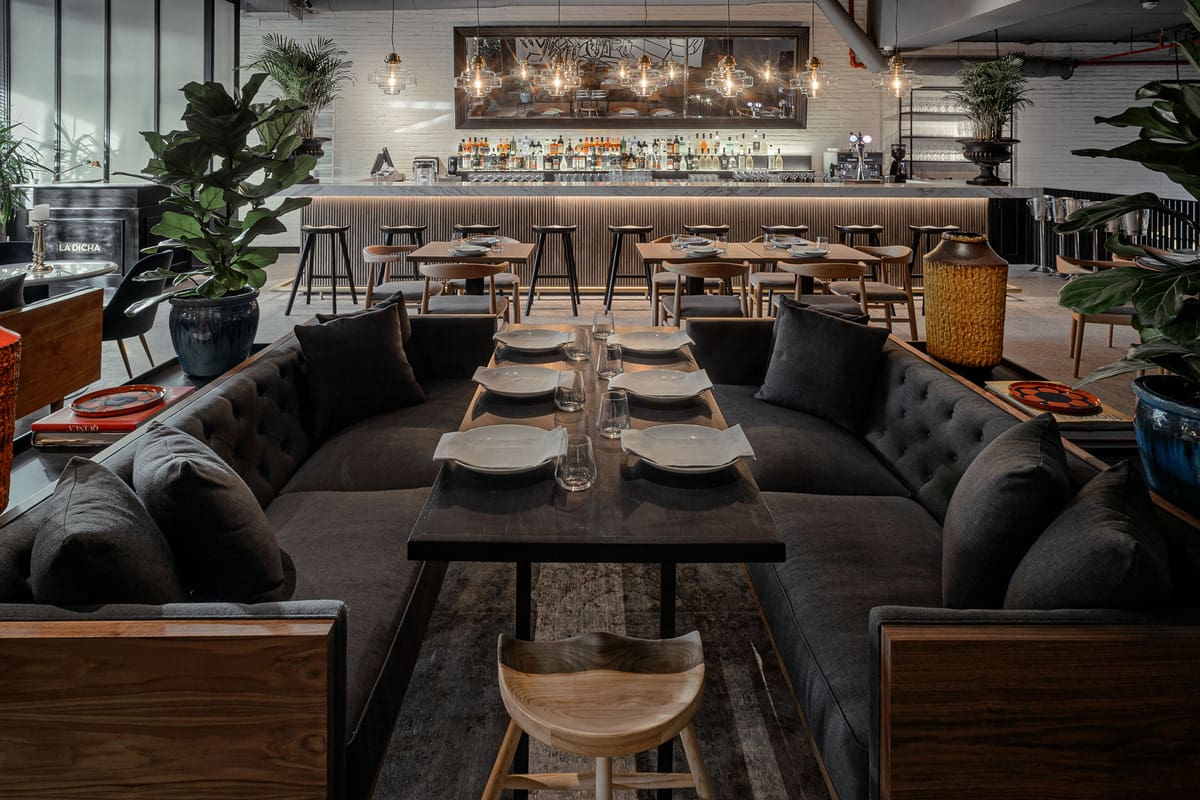 Esta es una opción de restaurante para salir a comer en San Valentín. Créditos: La Dicha.