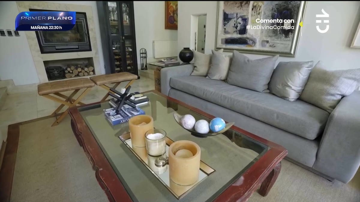 Este es el living de su casa.