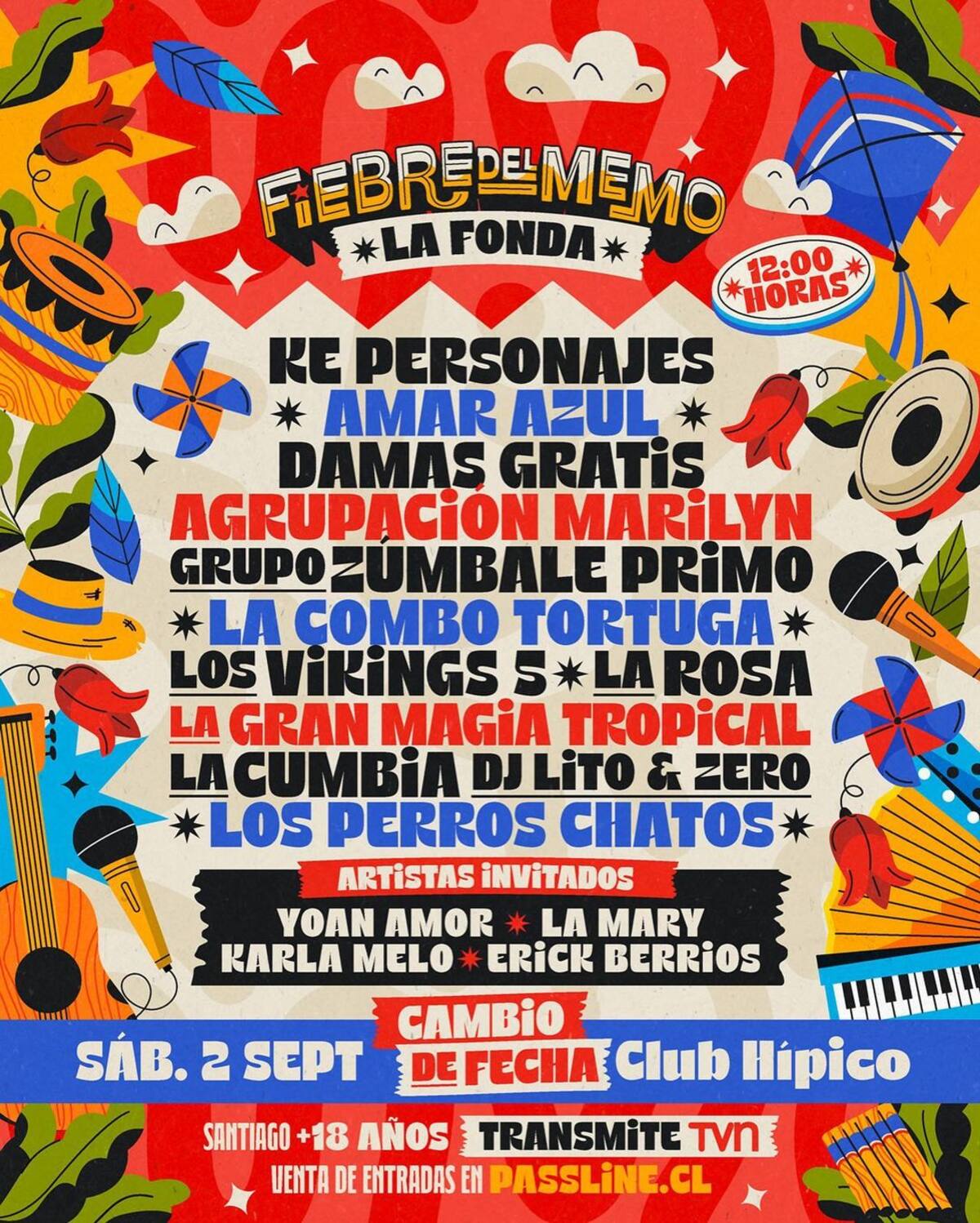 Cartel de La Fiebre del Memo: La Fonda
