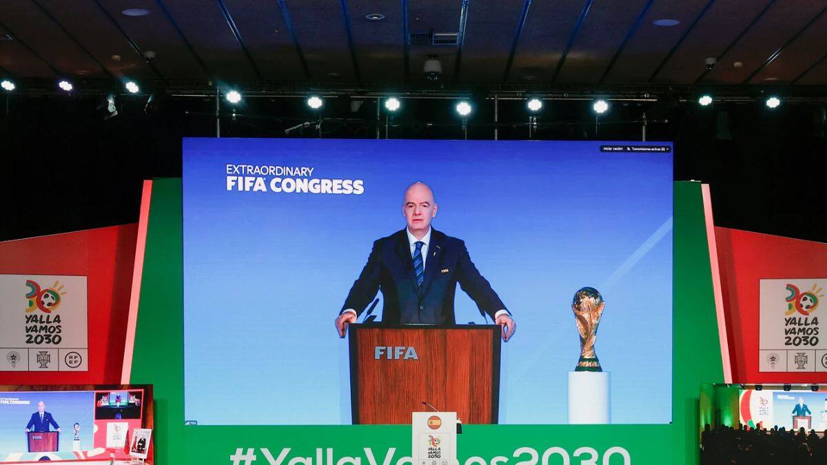 Congreso extraordinario de la FIFA: oficializan sedes sudamericanas para 2030 y confirman anfitrión para 2034