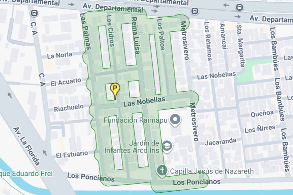 La interrupción se debe al cambio de válvula.
Créditos: Aguas Andinas.