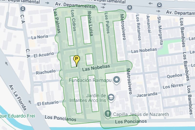 La interrupción se debe al cambio de válvula.
Créditos: Aguas Andinas.