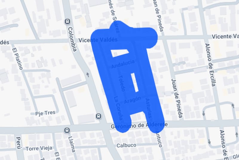 Esta zona se verá afectada por corte de luz programado. Créditos: Enel.