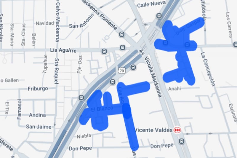 En la comuna, la interrupción del suministro durará por seis (izquierda) y tres (derecha) horas respectivamente. Créditos: Enel.