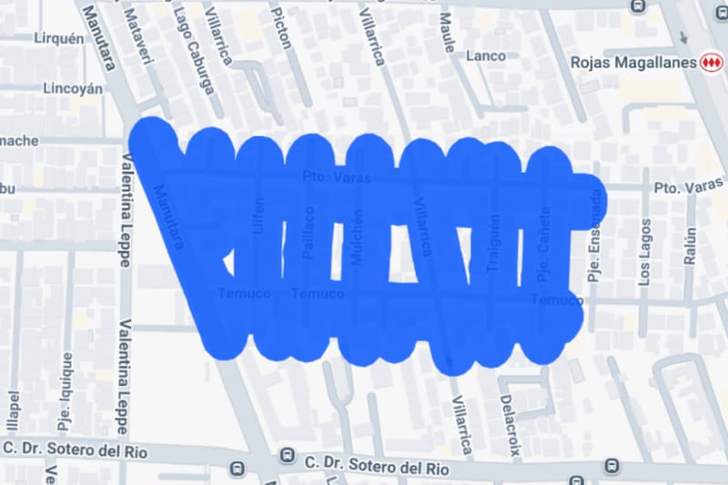 Uno de los cortes de luz en esta comuna durará más de seis horas. Créditos: Enel.