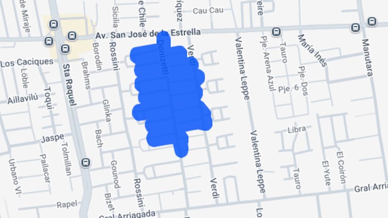 Esta zona tendrá interrupción de suministro eléctrico.