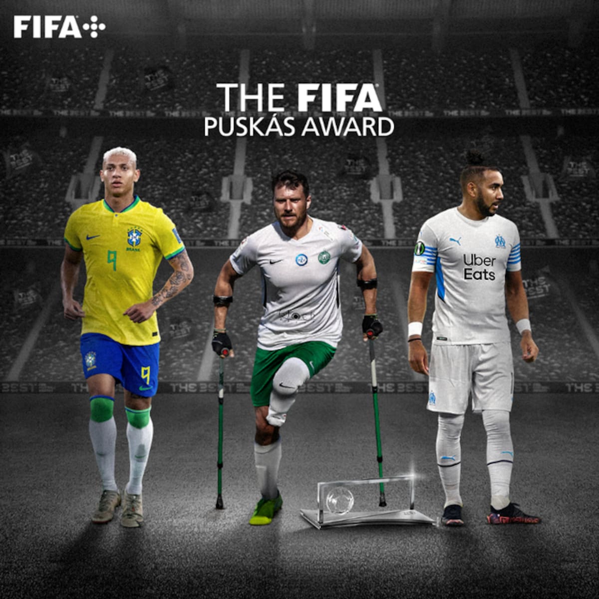 La gala de los Premios The Best, donde se entregará el Puskás, será el 27 de febrero en París.