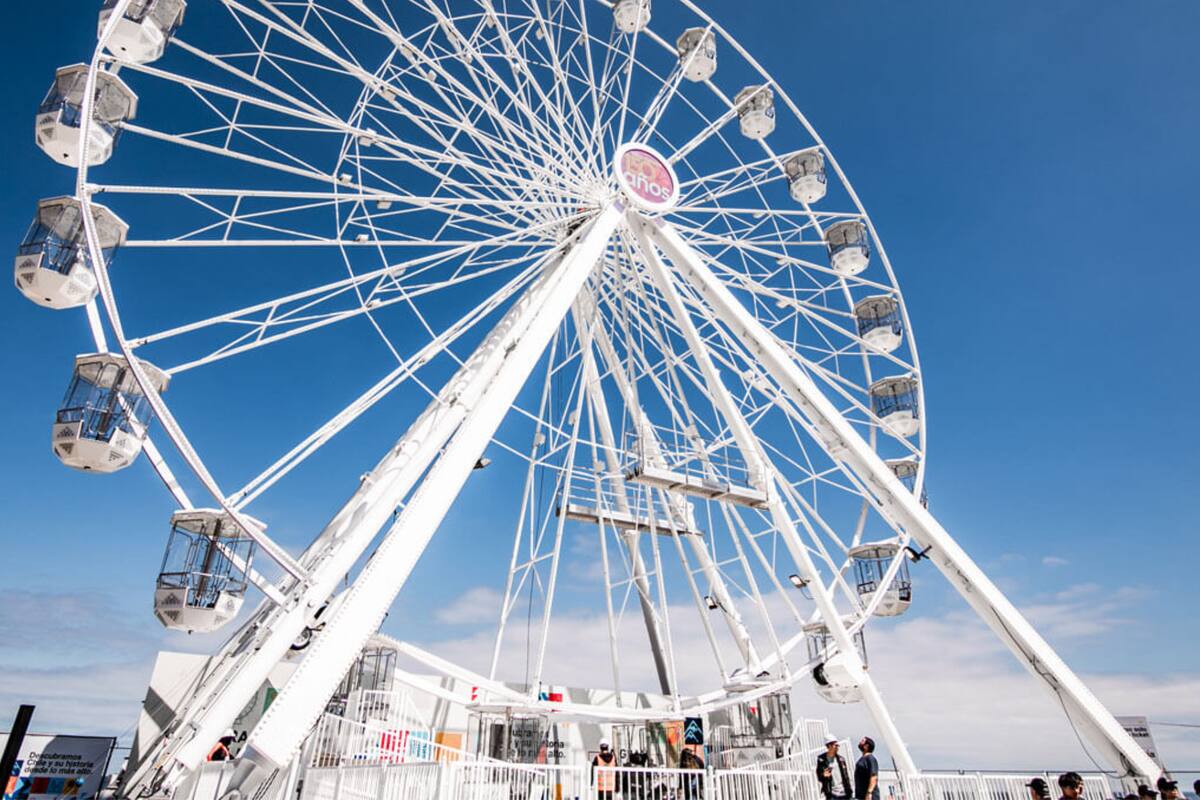 Este panorama es perfecto si deseas ver y apreciar las vistas que entrega la Ciudad Jardín desde las alturas.
Foto: La Gran Rueda PuntoTicket.