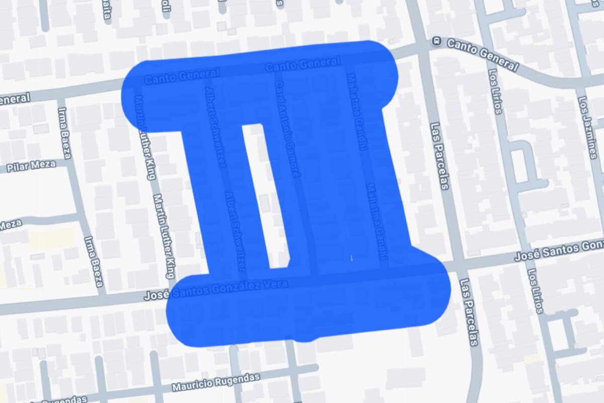 Por hasta siete horas durará el corte de luz en esta zona. Créditos: Enel.