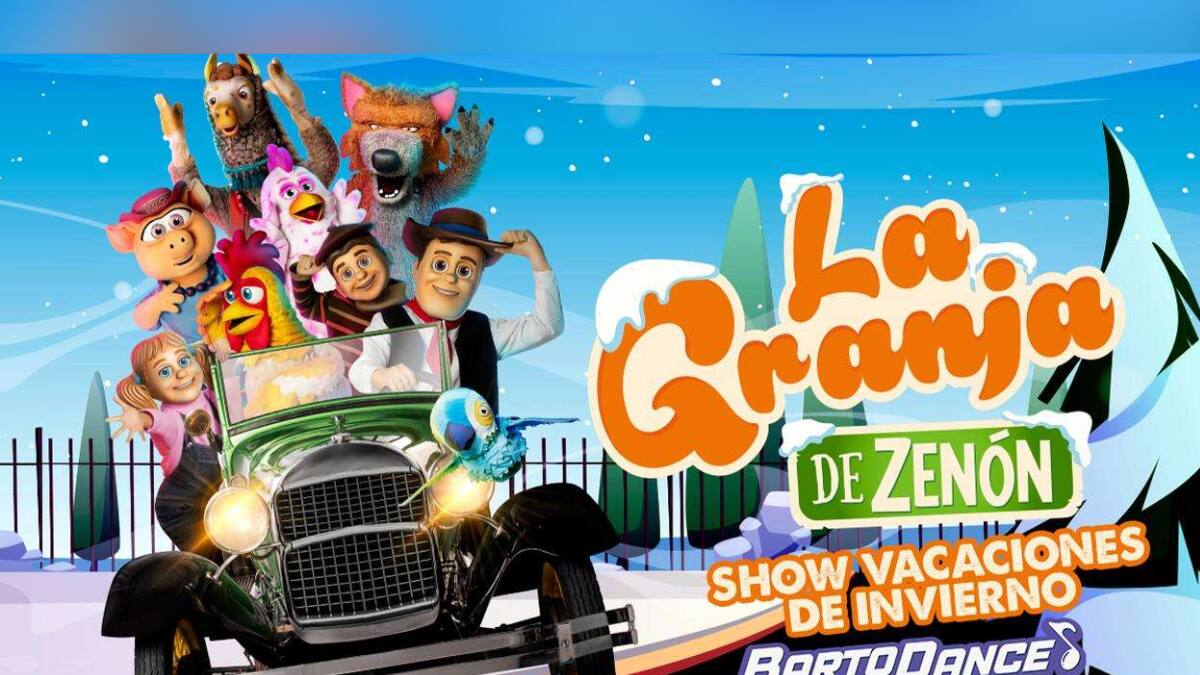 La Granja de Zenón llega al Gran Arena Monticello para terminar las vacaciones de invierno con broche de oro