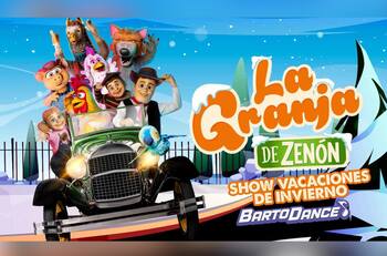 La Granja de Zenón llega al Gran Arena Monticello para terminar las vacaciones de invierno con broche de oro