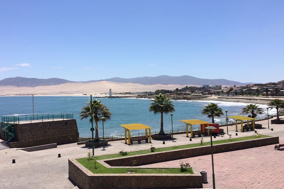 las cinco ciudades menos contaminadas de Chile.