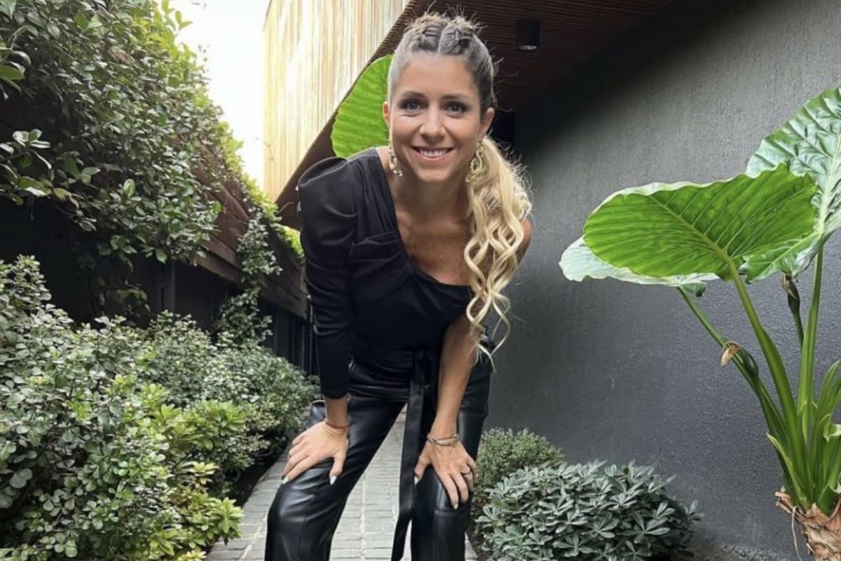 fue vista en el aeropuerto.