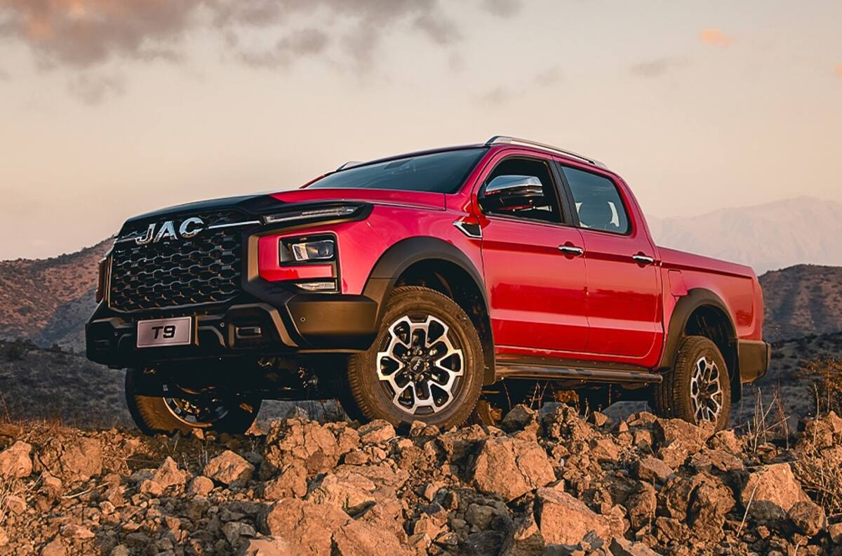 JAC presenta sus camionetas T9 y T8 Pro: son las más avanzadas en Chile
