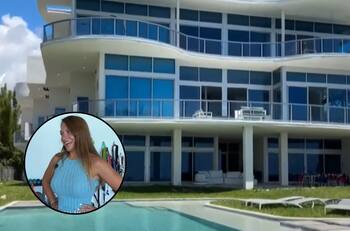 Avaluada en 12 millones de dólares y con ascensor: Así es la lujosa casa de Paula Pavic y Marcelo Ríos en Miami