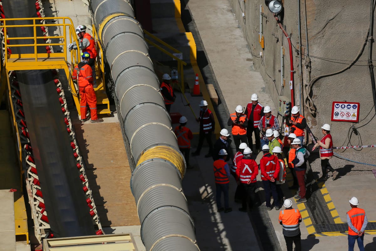 Estas son las principales características de la excavadora y el proyecto de la Línea 7 del Metro de Santiago.