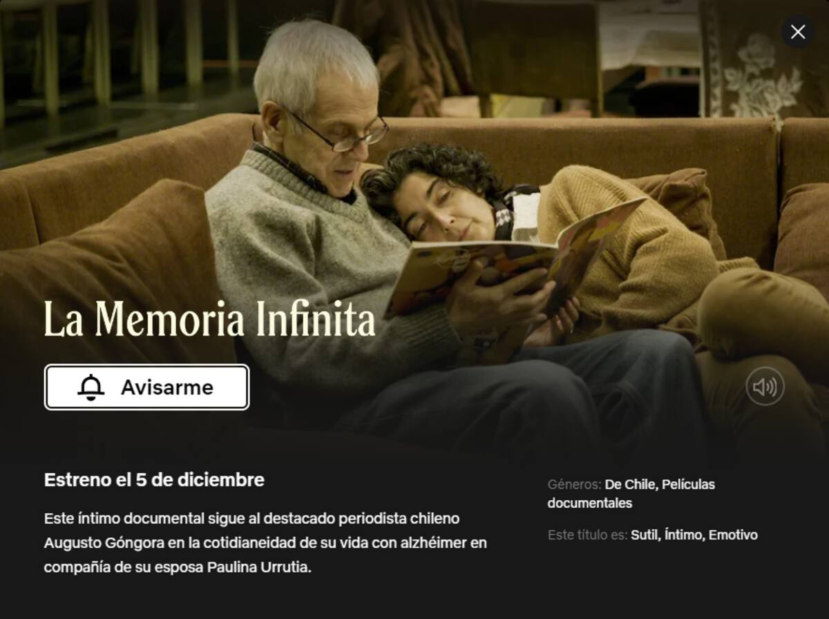 Ya se pueden activar las notificaciones para el estreno oficial de la cinta en la plataforma de streaming.