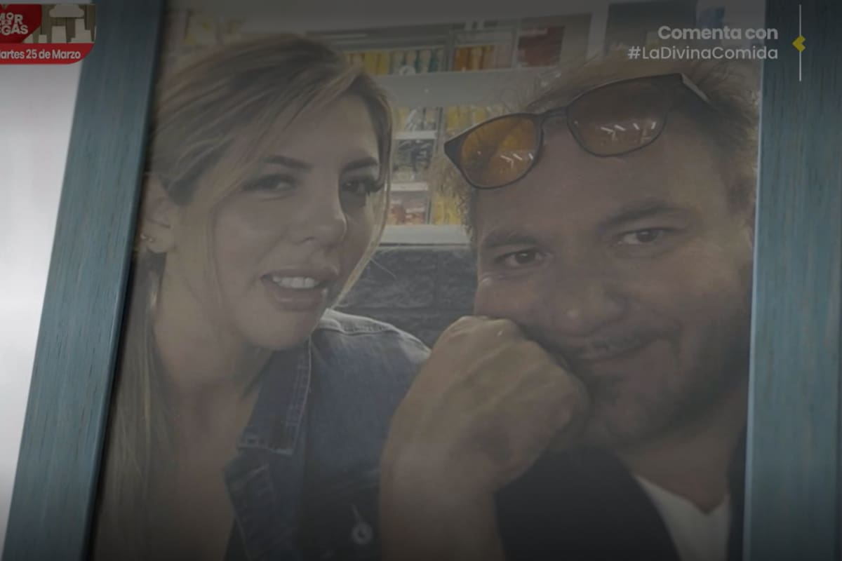 El actor mostró en La Divina Comida una fotografía de su nueva pareja.