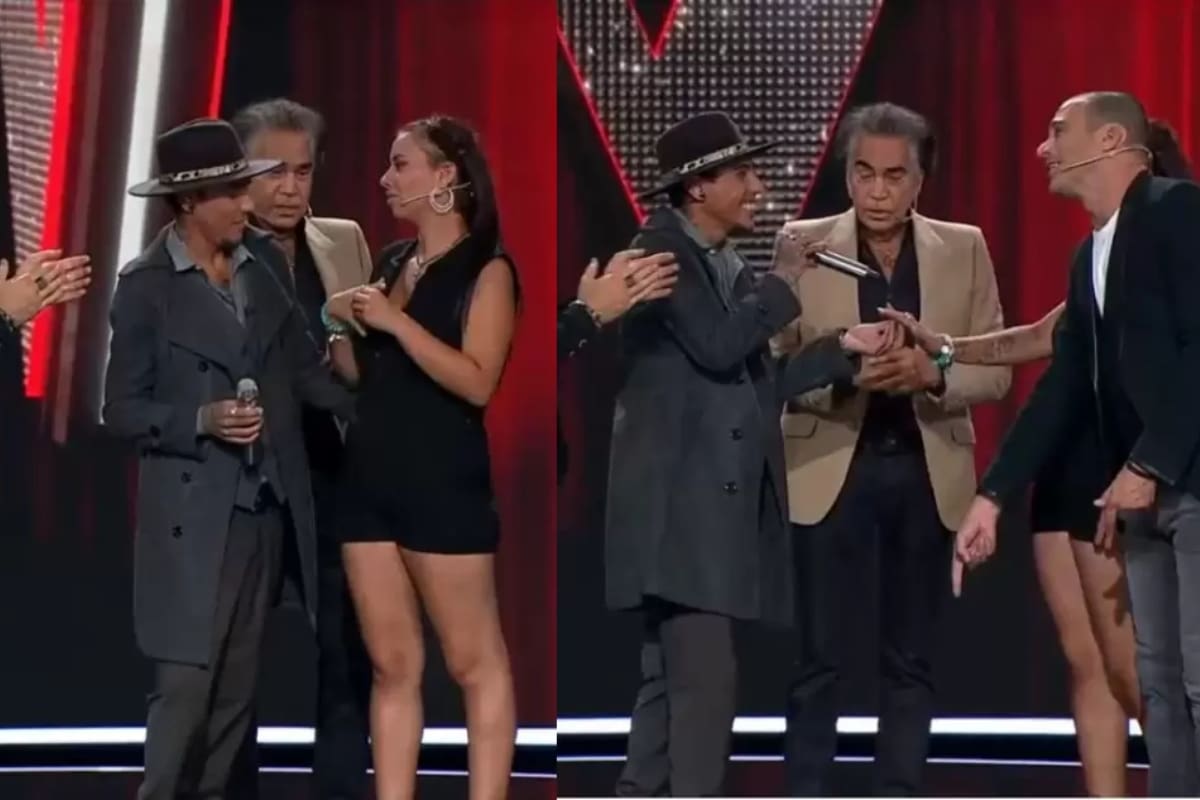 Con anillo de Beto Cuevas y con "El Puma" de Cúpido