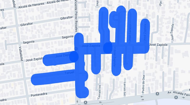 Este sector se verá afectado por corte de luz.