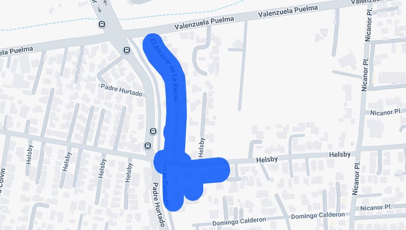 Esta zona se verá afectada por corte de luz. Créditos: Enel.