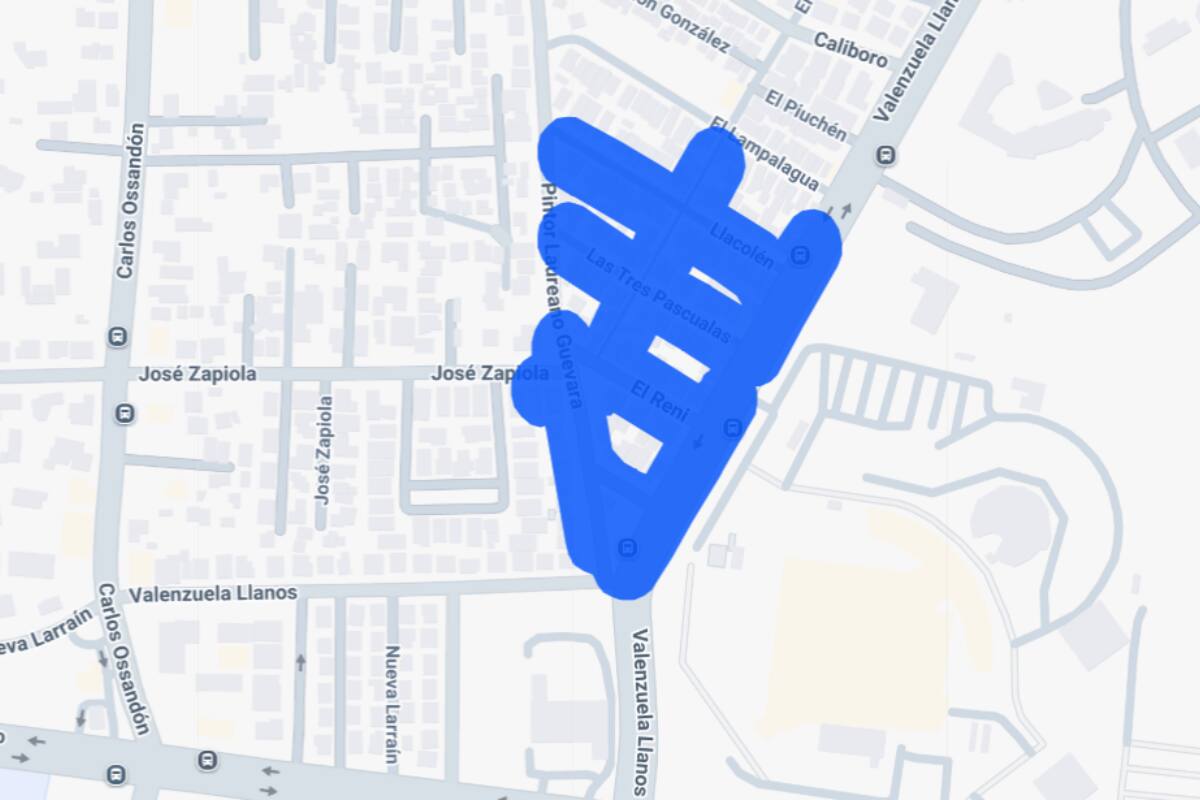 La interrupción en el servicio se debe a trabajos programados en la red eléctrica. Créditos: Enel.