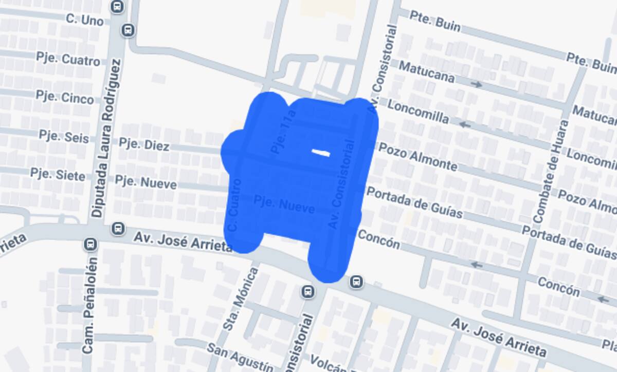 Este sector tendrá corte de luz el 15 de octubre.