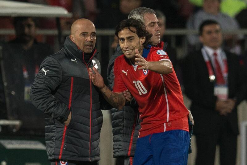 Jorge Valdivia, un elemento clave en La Roja para Nicolás diez. Foto: Aton.
