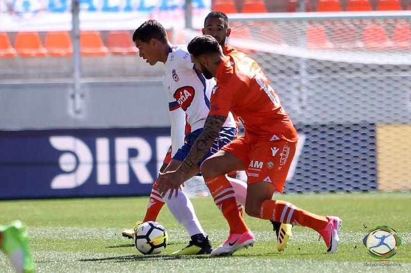 Juan Camilo Portilla en su paso por Deportes Melipilla.