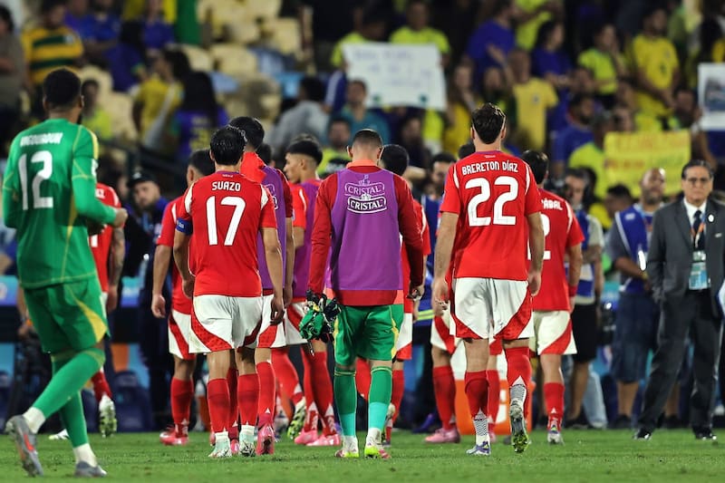 está cerca de transformarse en la peor selección de la historia de Conmebol en el formato todos contra todos. Foto: Agencia Aton.