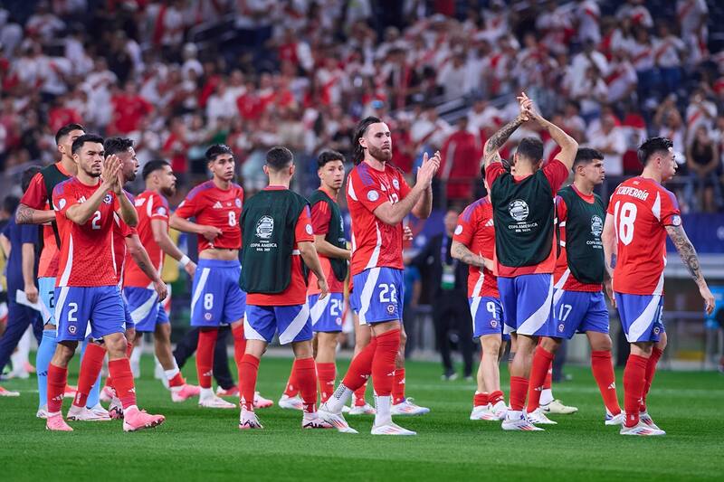 La Roja en el duelo ante Perú por Copa América.